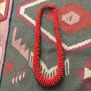 Hand beaded necklace